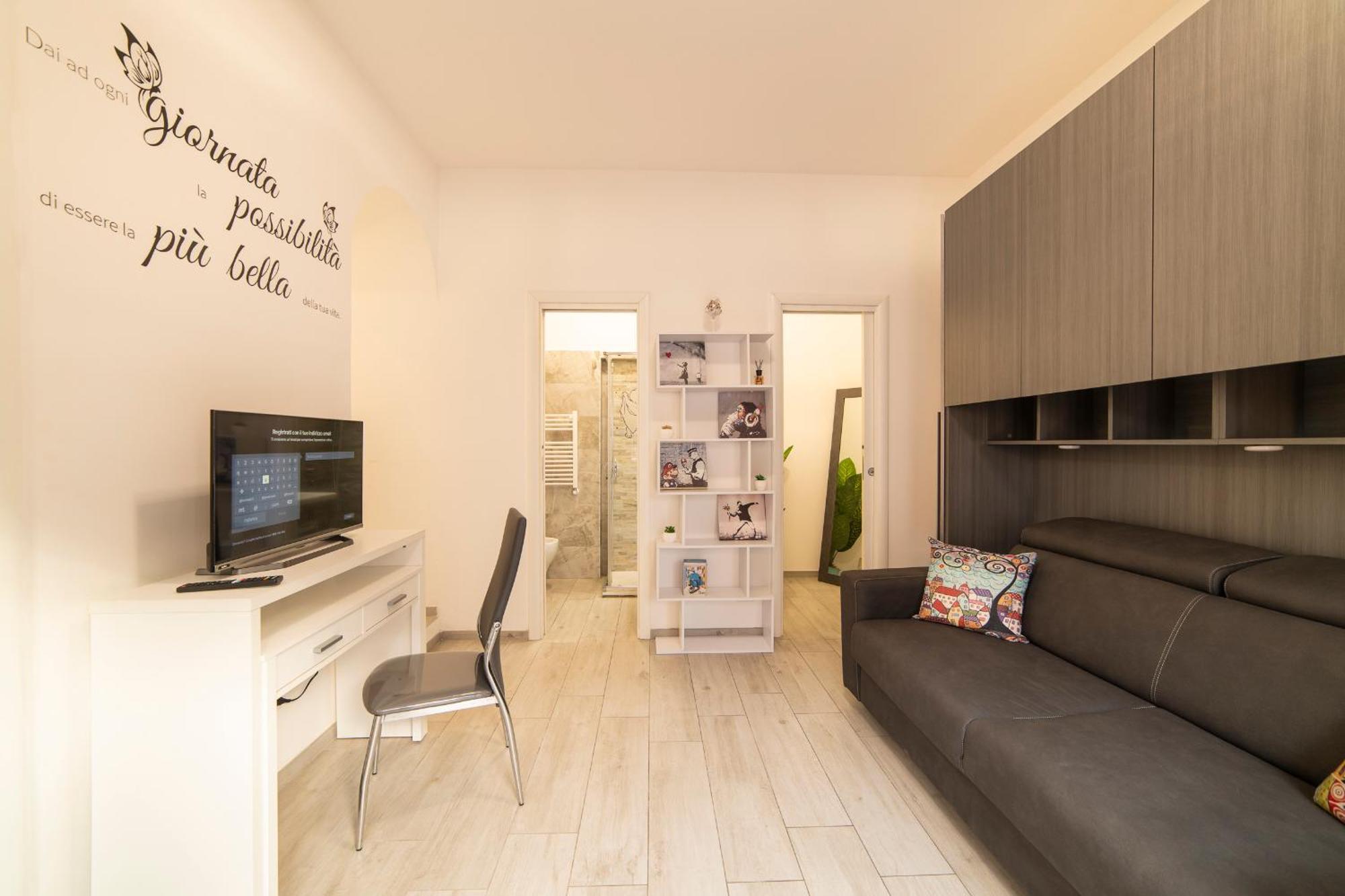 Smart Home - Trilocale Con Parcheggio Privato Rome Bagian luar foto
