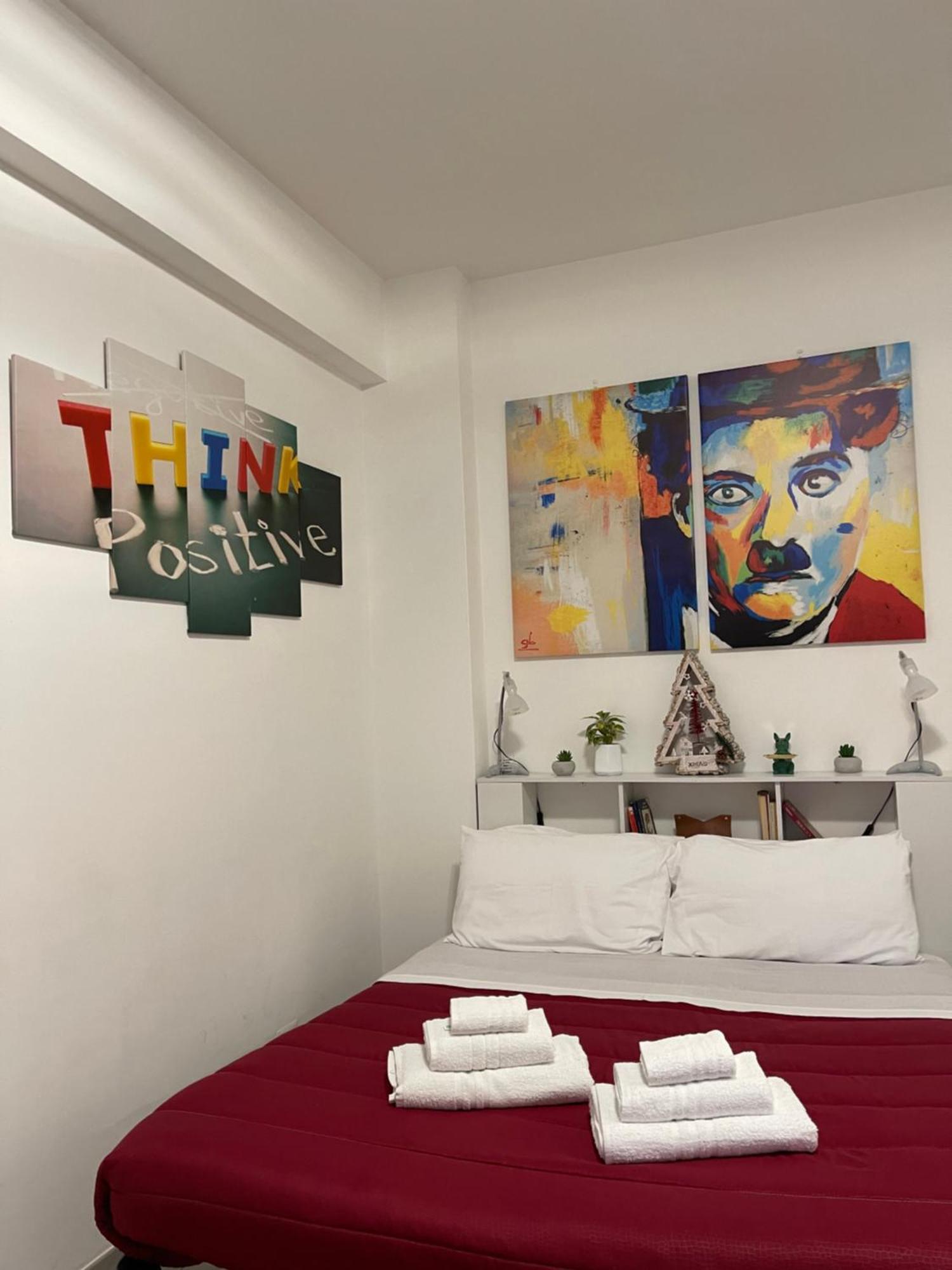 Smart Home - Trilocale Con Parcheggio Privato Rome Bagian luar foto